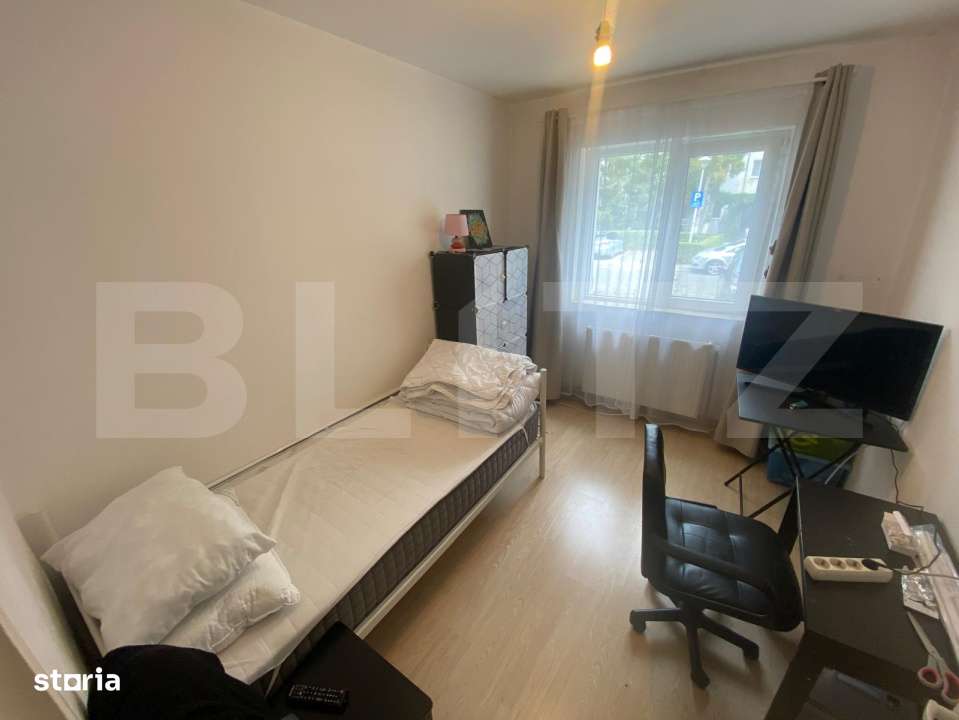 Apartament 3 camere, 51 mp, 2 boxe la subsol, mobilat, in Mǎnǎstur, - Imagine principală: 3/9