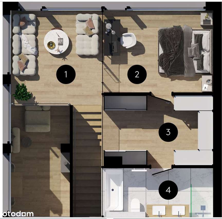 Nowoczesny dom wolnostojący w Chybach - P.16 California - Pełny obrazek: 4/9