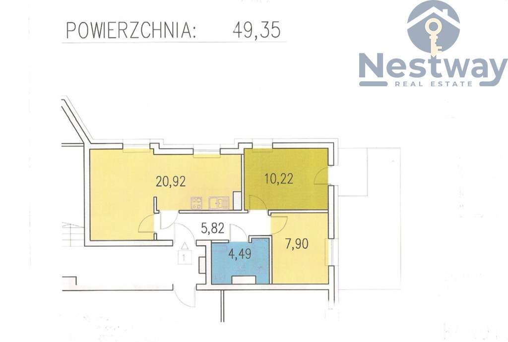 Złota Podkowa| 3 Pokoje| 49,56 mkw-19