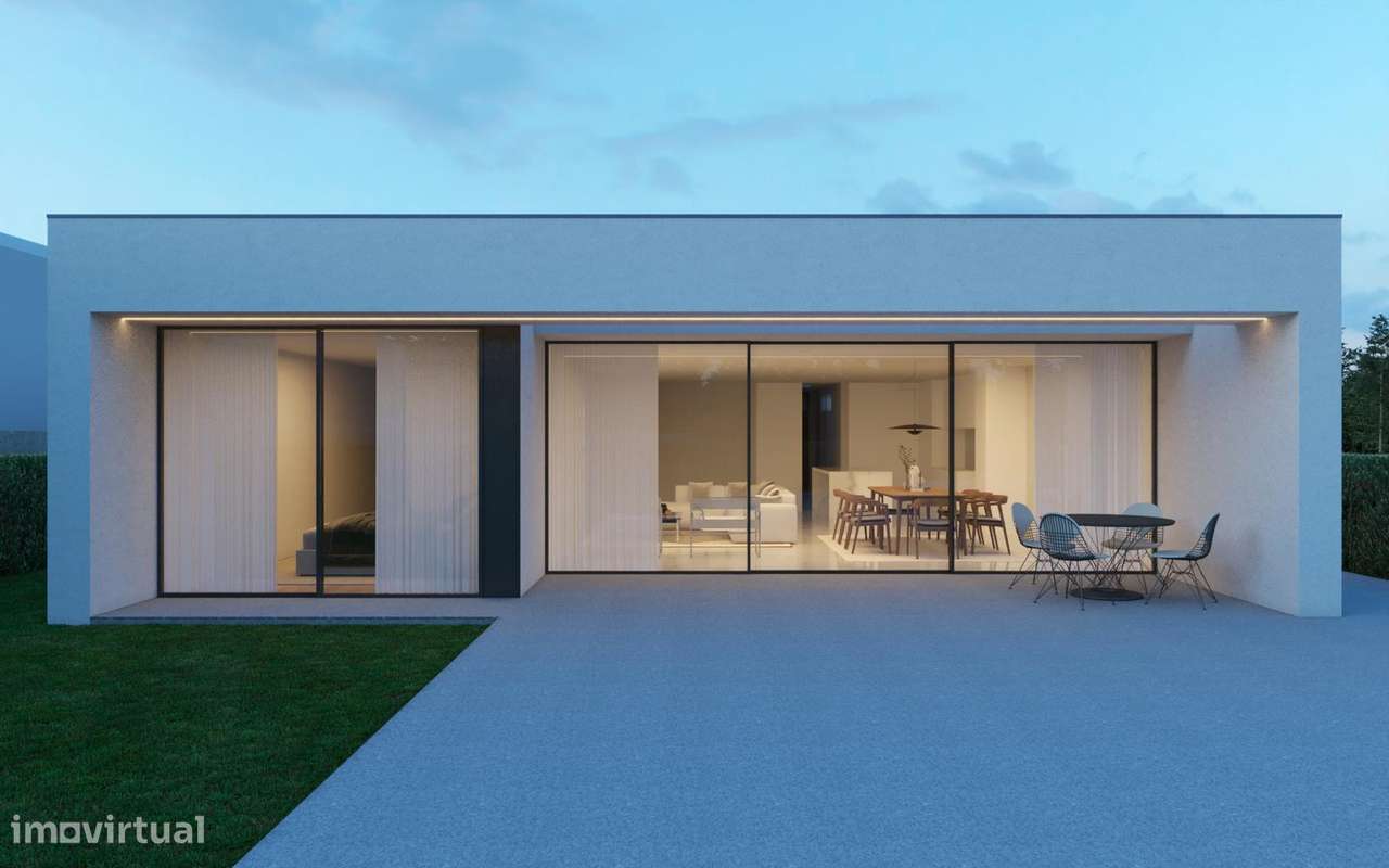 Moradia Térrea T3 + Escritório, com piscina e jardim-5