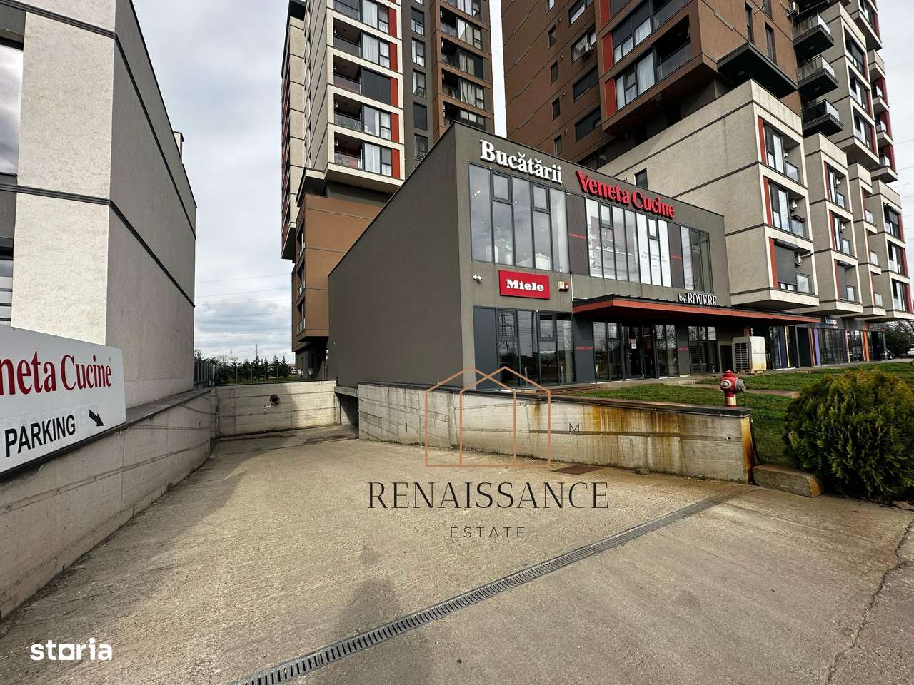 Rebreanu Spatiu Comercial Lux | P+1E 504mp Utili | 9 Parcari Subterane - Imagine principală: 4/6