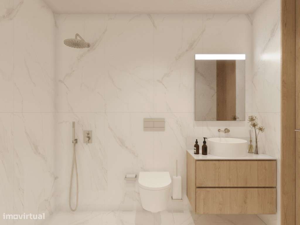 Apartamento T3 inserido num condominio fechado com jardim, piscina,...-15