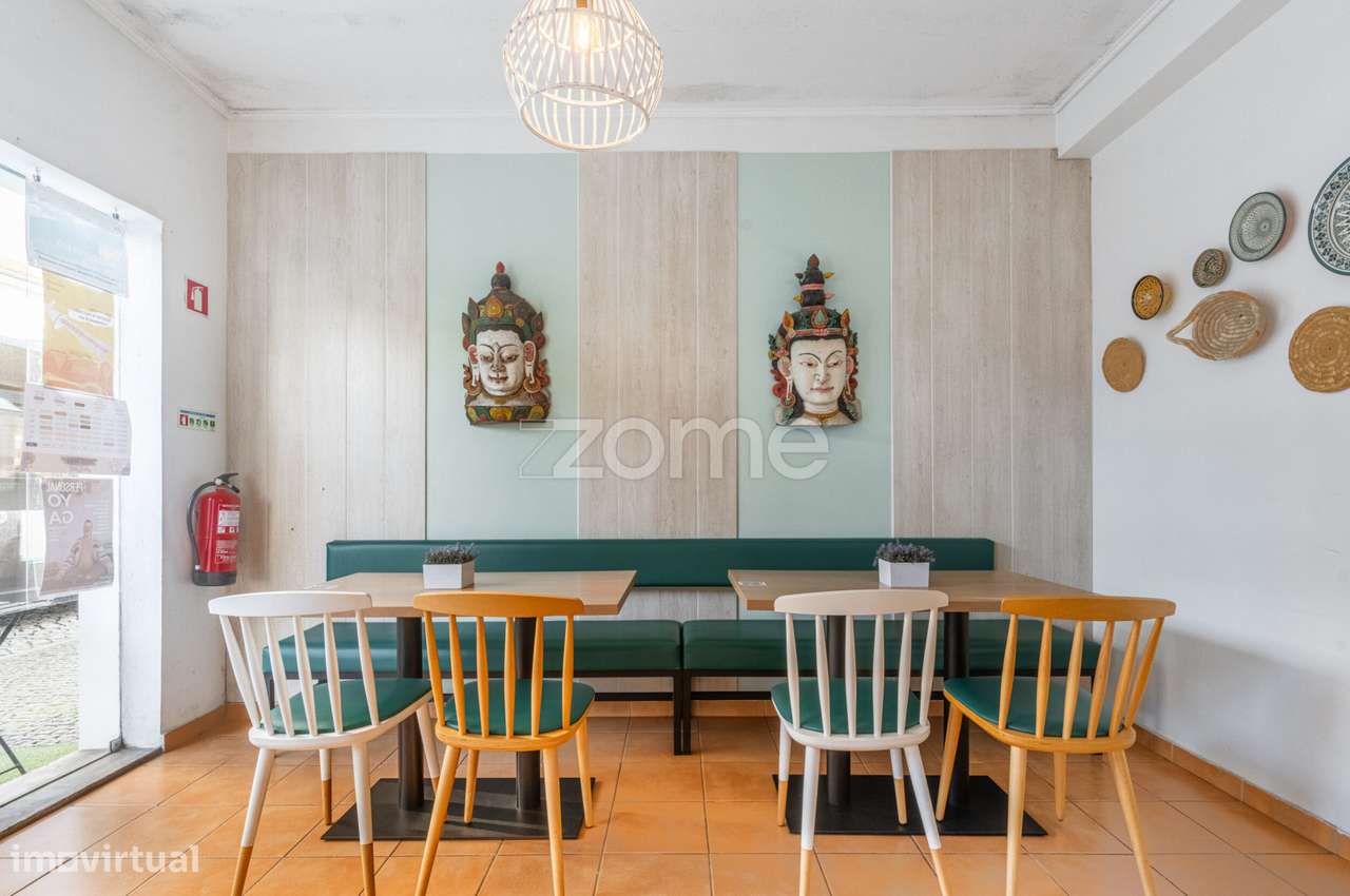 Trespasse de Restaurante Vegetariano com Jardim – Centro da Maia-0