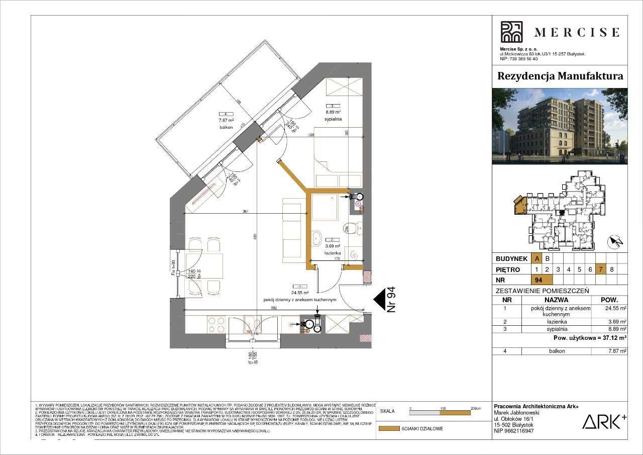 Rezydencja Manufaktura | lokal użytkowy | A-U94 - Pełny obrazek: 2/16