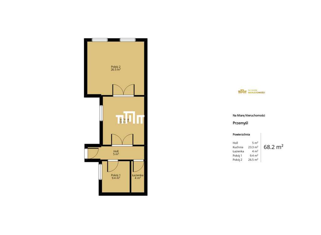 Ul.Mickiewicza | 2 piętro | po generalnym remoncie - Pełny obrazek: 3/11