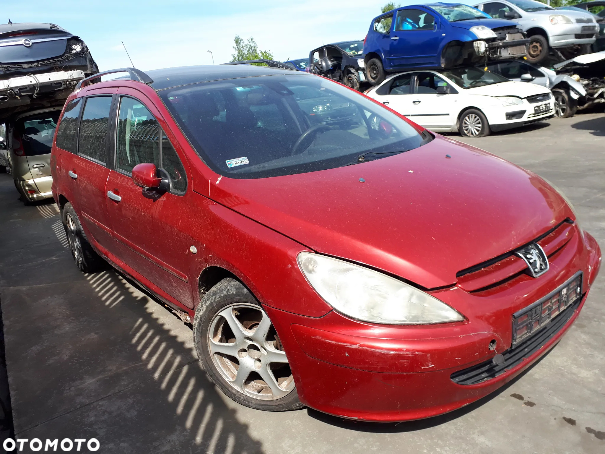 PEUGEOT 307 SW 02-05 2.0 HDI DRZWI PRZÓD TYŁ PRAWE LEWE EKQD - 21