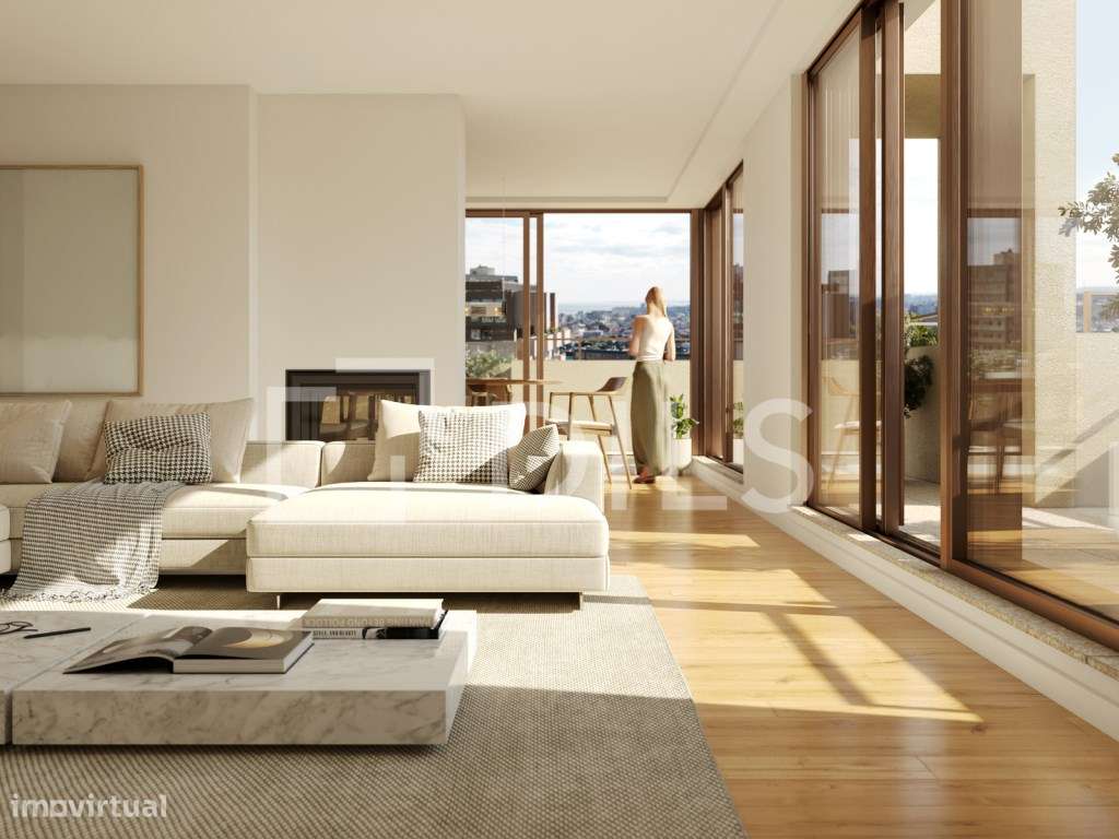 Apartamento T4 Duplex com terraço, em Leça da Palmeira - Grande imagem: 3/58