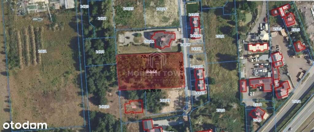 Działka budowlana 2683m2, Stara Wieś gm. Nadarzyn-8