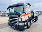 Scania P R 270 / 6x2 / 6x4 / wywrotka 3-S + HDS / stare tacho / żuraw , dzwig , kran , Krane - 34