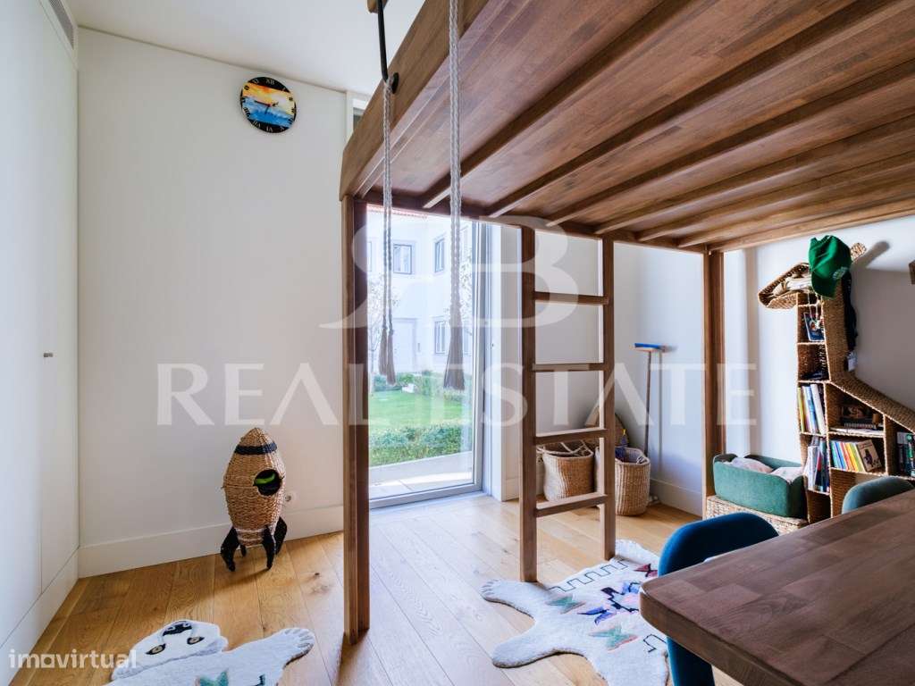 T3 duplex com VISTA + TERRAÇOS + PISCINA + GARAGEM em São Vicente -...-14