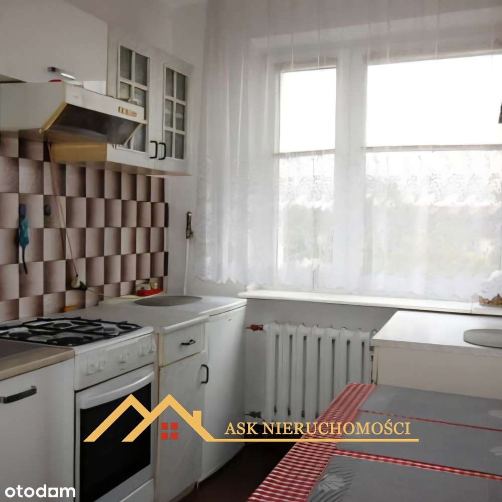 Dwupokojowe mieszkanie z balkonem 43m2 ,  oddzielna kuchnia - Pełny obrazek: 1/9