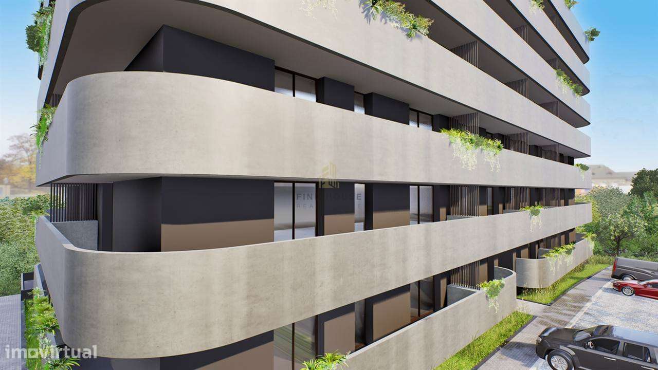 Apartamento T1, com garagem no Edifício Bellevue, em Paços de Ferreira - Grande imagem: 5/12