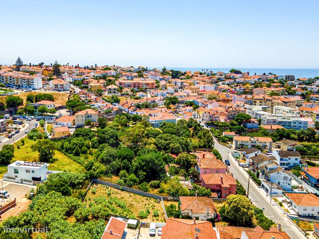 Terreno com projeto aprovado para 2 moradias T4 com piscina e estac...-5