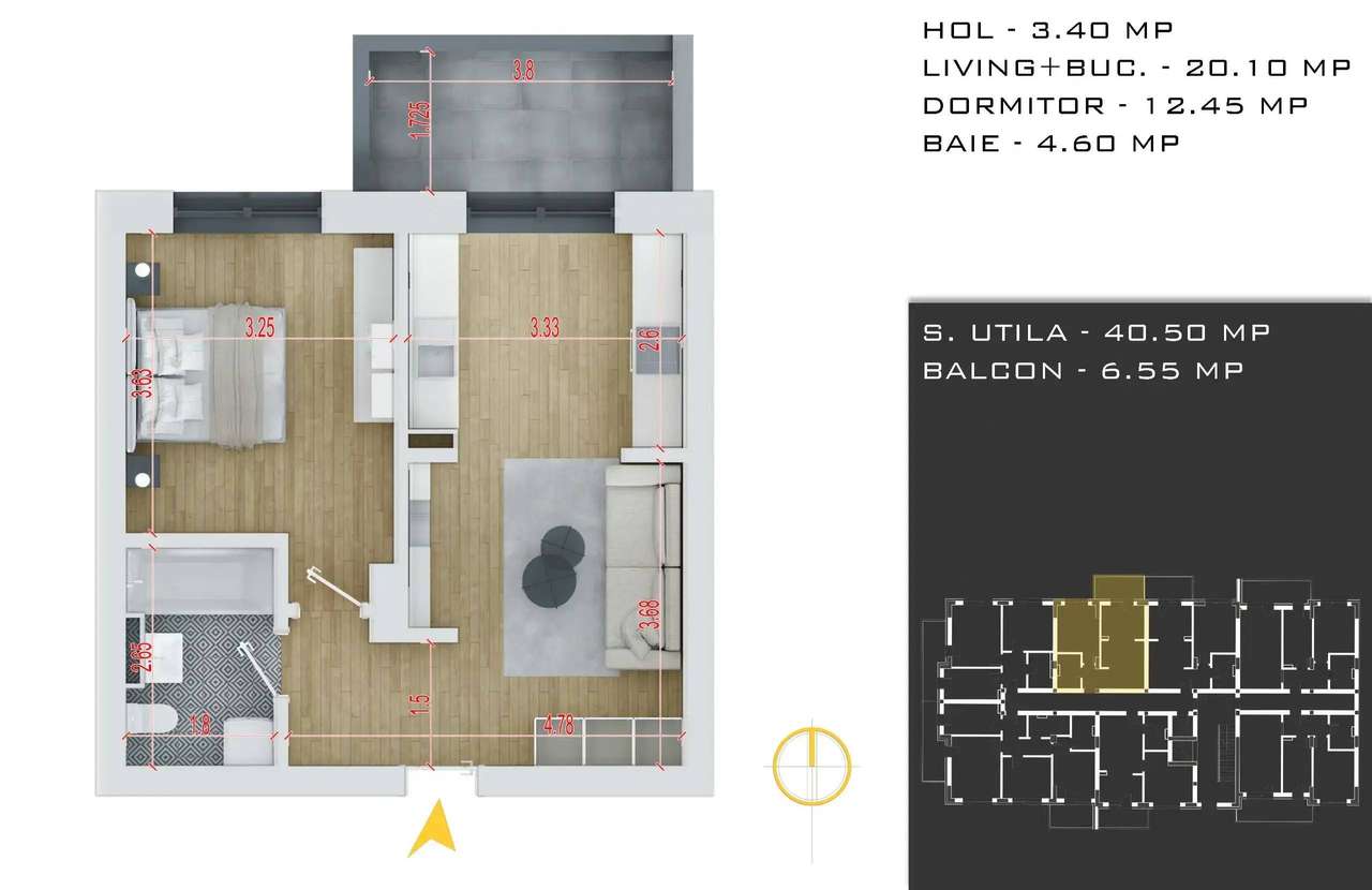 Titan Pallady metrou Nicolae Teclu Apartament 2 Camere pret excelent-5