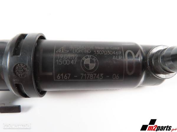 Esguicho do farol Esquerdo/Frente Seminovo/ Original BMW 7 (F01, F02, F03, F04)... - 3