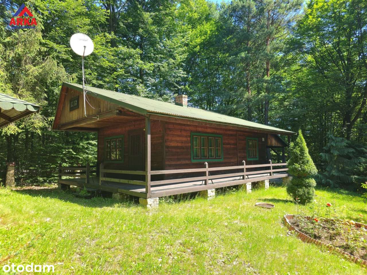 Klimatyczny domek letniskowy z pięknym ogrodem-3