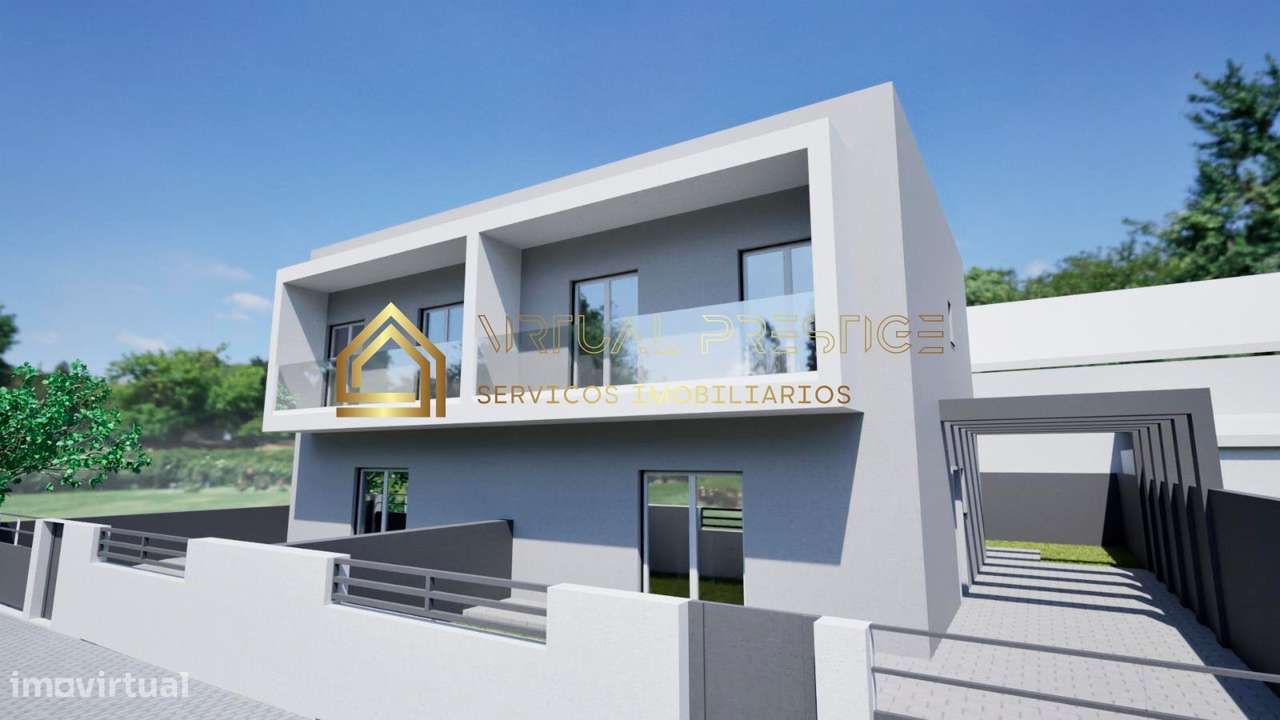 Moradia geminada T4 em construção | varandas + logradouro | Fernão...-0
