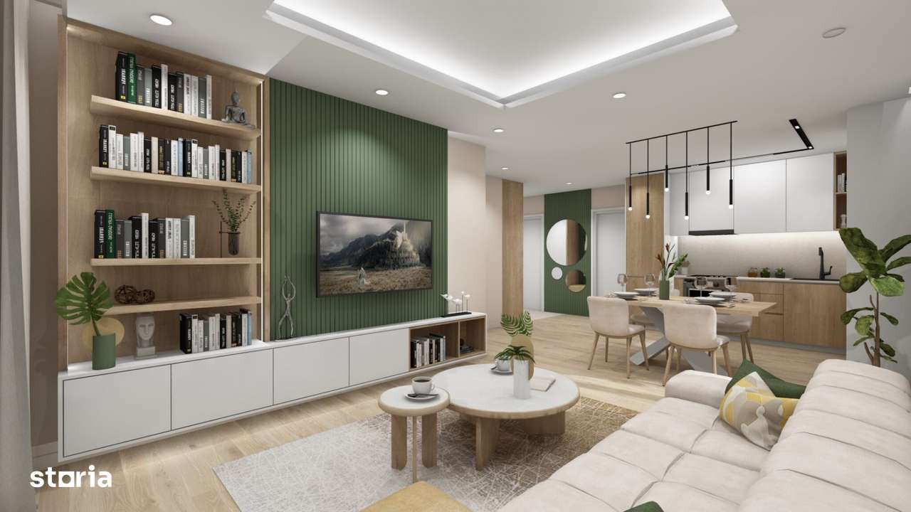 Apartament finisat | 3 camere | 2 bai | terasa 22mp | Intre Lacuri — fotografia 1