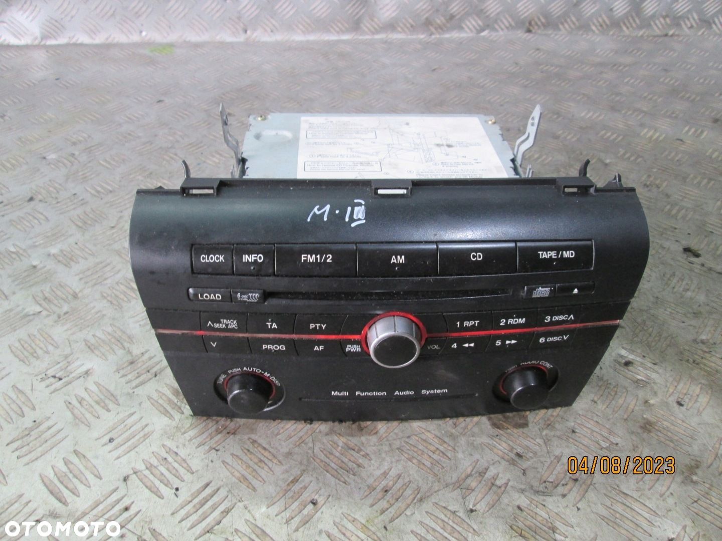 RADIO FABRYCZNE MAZDA 3 14789909 - 1