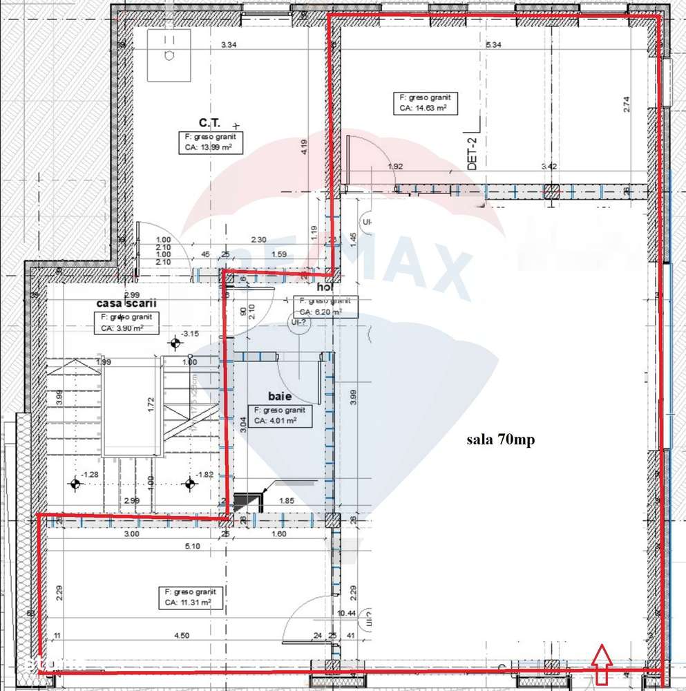Spatiu multifunctional, 100mp, zona buna, parcari, comision 0 - Imagine principală: 5/5