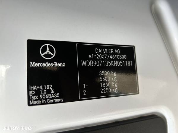 Mercedes-Benz Sprinter 5M 10 EUROPALETI - 29