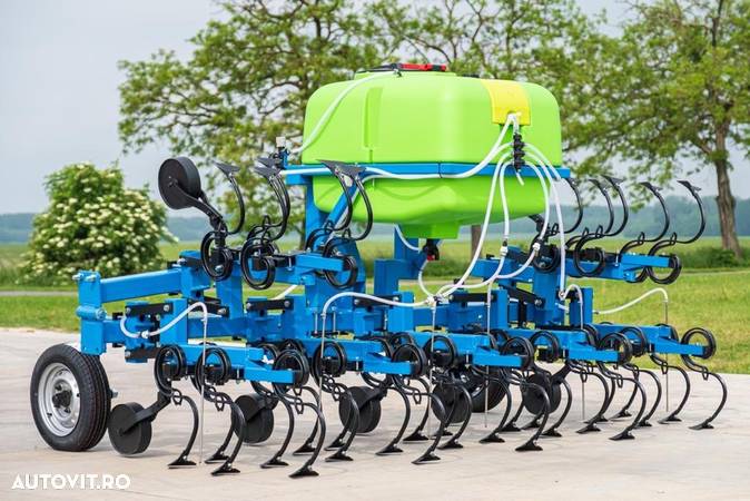 Terraking Cultivator cu distribuitor ingrasaminte LICHID - 6