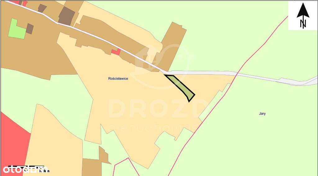 Działka zagrodowa RM/ 1, 33 ha/media/MPZP/bez prow-13