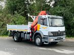 Mercedes-Benz MERCEDES ATEGO 1833 Kiper Wywrotka 4x2 Kran PALFINGER PK 12500 BARDZO DOBRY STAN - 2