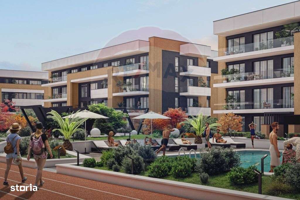 Vanzare apartament de lux cu 4 camere, curte de 279 mp in Pallady