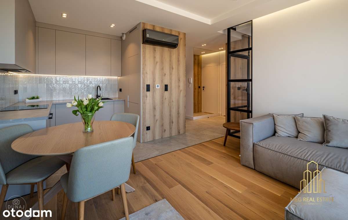 Piękne dwa pokoje z panoramą miasta i dużym tarase - Pełny obrazek: 4/10