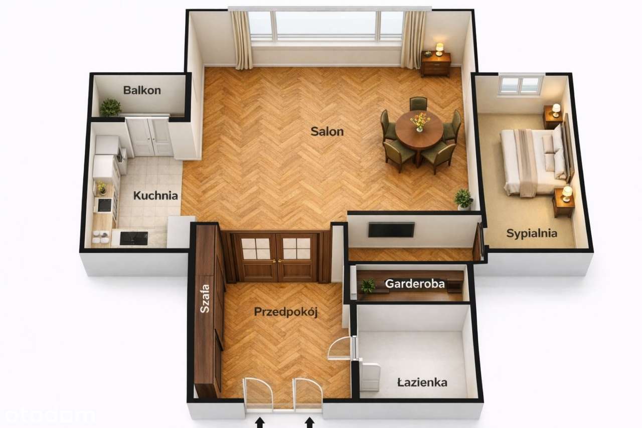 Reprezentacyjna KAMIENICA na Krzykach – unikatowe 76 m, wysokie sufity-13