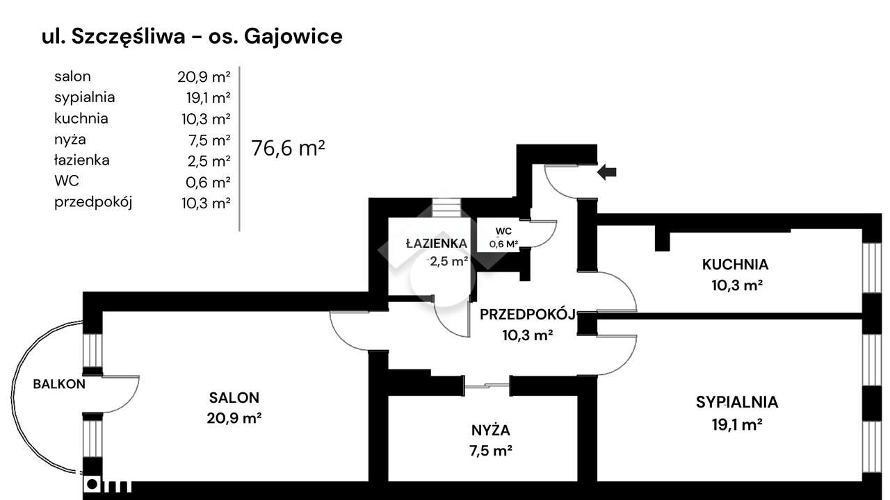 2 Niezależne pokoje | Kamienica | Balkon-16