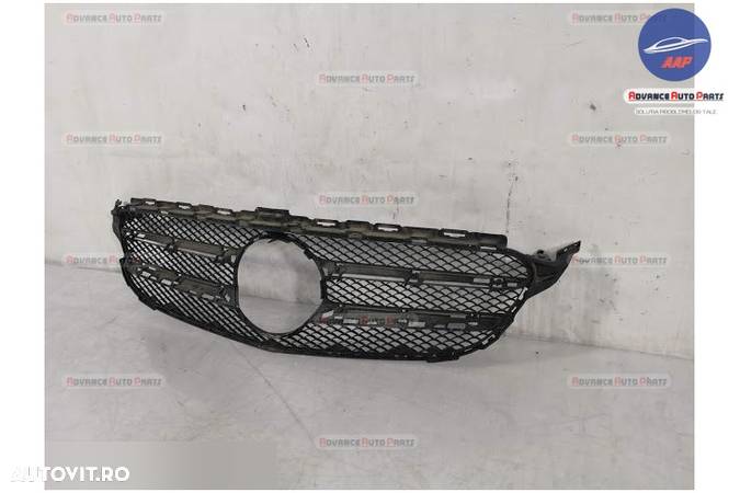 Grila Centrala Radiator Mercedes C Class W205 2014 2015 2016 2017 2018 originala - 2