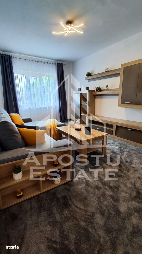 Apartament 3 camere, centrala proprie, zona Torontalului