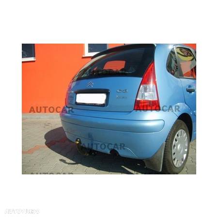 Carlig de remorcare pentru CITROEN C 3 - 5 usi, Pluriel - sistem semidemontabil -cu suruburi  din 2002 pana 2009 - 5