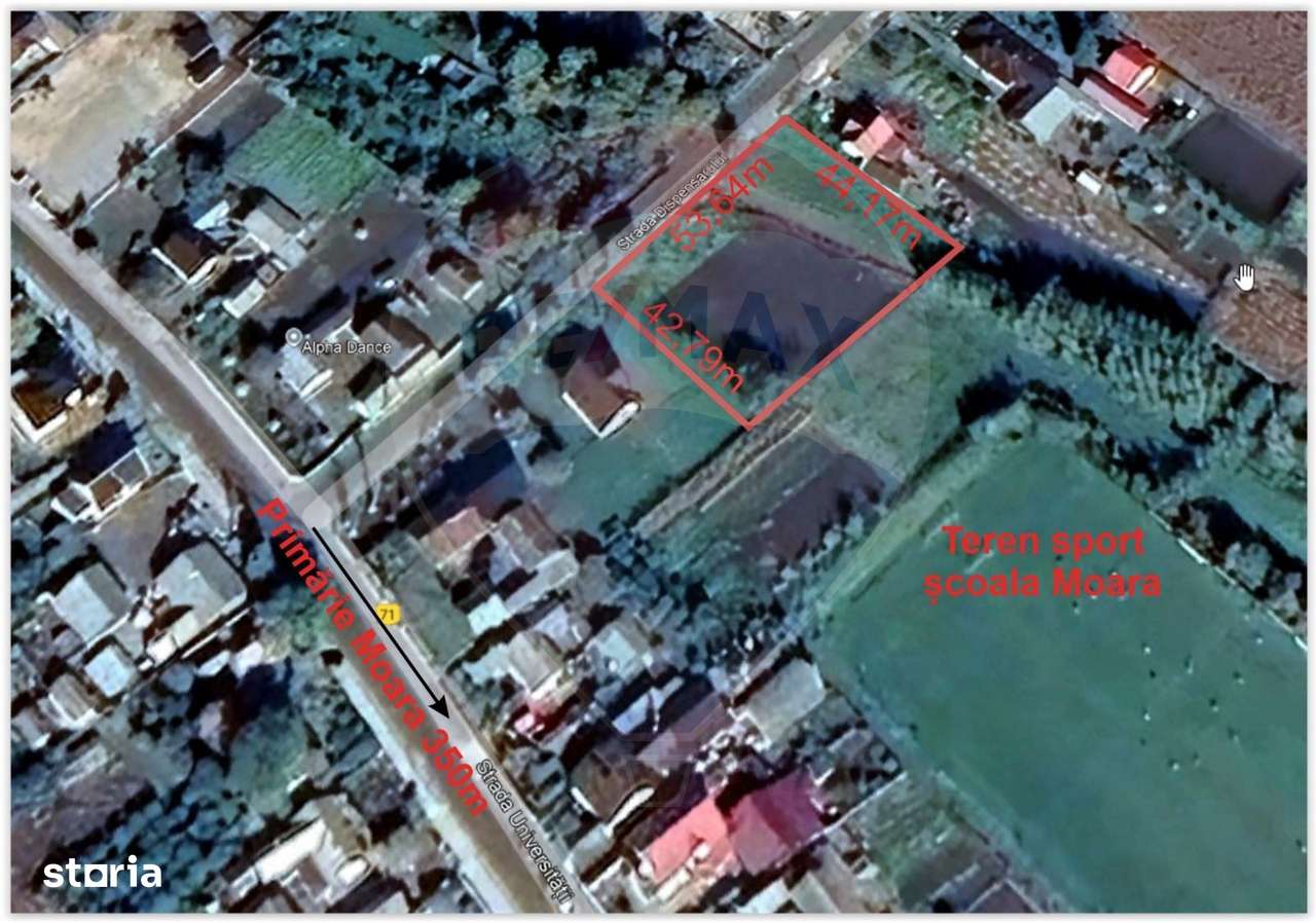 REPOZITIONARE DE PRET!! - Teren 2,226mp Moara / Strada Dispensarului - Imagine principală: 1/5