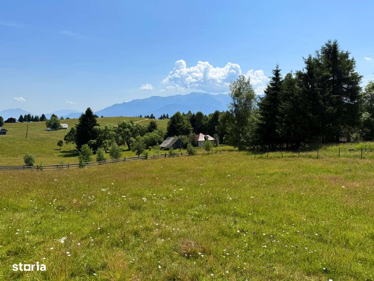 Teren de Vanzare -  2000 mp -   sat Sirnea , jud. Brasov-5