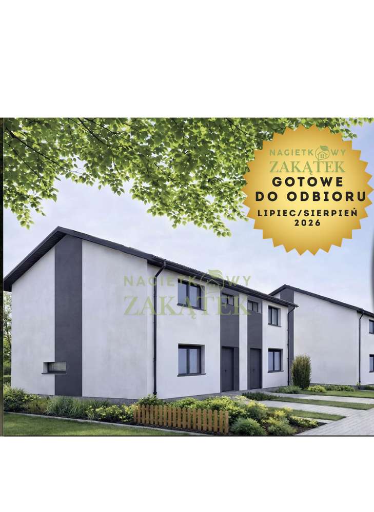 NOWOCZESNY BLIŹNIAK 124,73 m² | DZIAŁKA 339 m² | DOBRA SZCZECIŃSKA