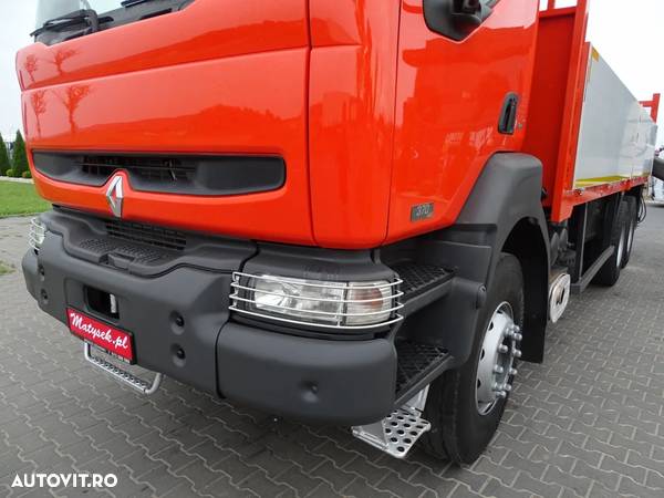 Renault KERAX 370 / 6 X 4 / CUTIE - 6.5 M + HDS HIAB 144 / PILOT / ROTATOR / MANUAL / 2004 - 15