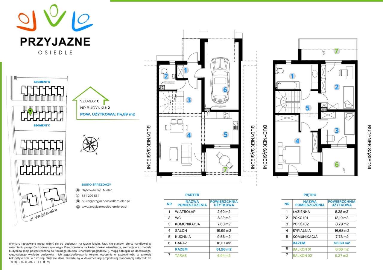 Przyjazne Osiedle - dom 114,89 m2 - C2 -C6-5