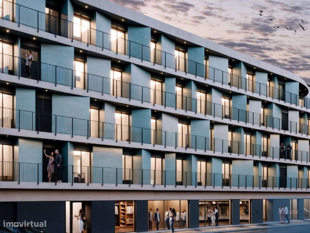 Apartamento T0 com Terraço em Construção no Porto - Grande imagem: 2/5
