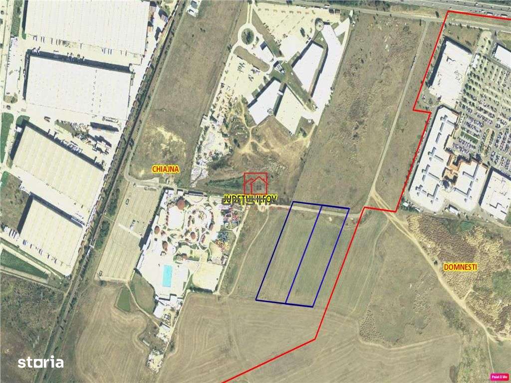 Vanzare teren Domnesti - Chiajna - A1 - Centura, Ilfov - Imagine principală: 2/3