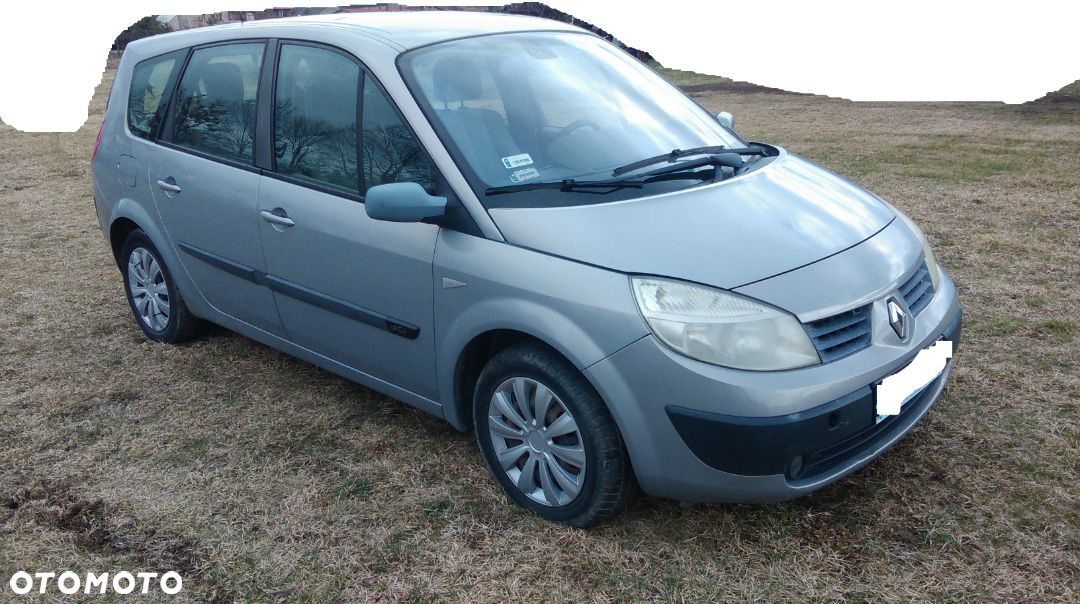 RENAULT GRAND SCENIC II 2 1.5 DCI NA CZĘŚCI ZDERZAK REFLEKTOR GRIL  PIASTA TARCZE SIEDMIOOSOBOWA - 2