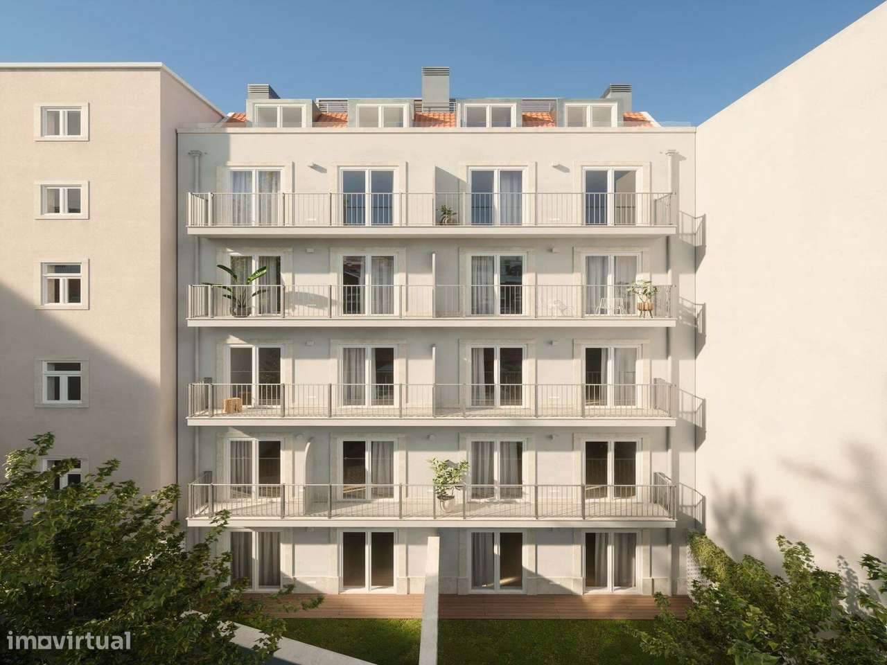 Apartamento de um quarto com varanda no Edifício Sousa Martins I Lisbo - Grande imagem: 4/25