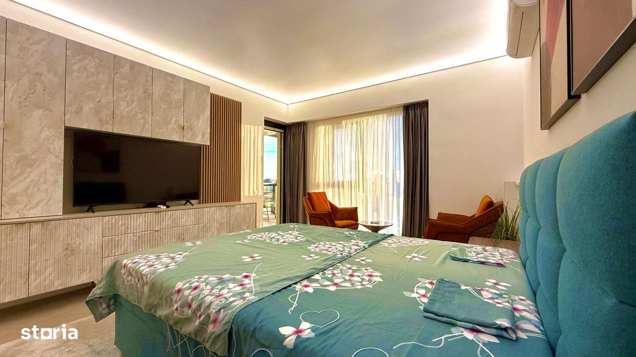 De inchiriat  | Studio dublu view panoramic| Cortina North Pipera Volu - Imagine principală: 3/18