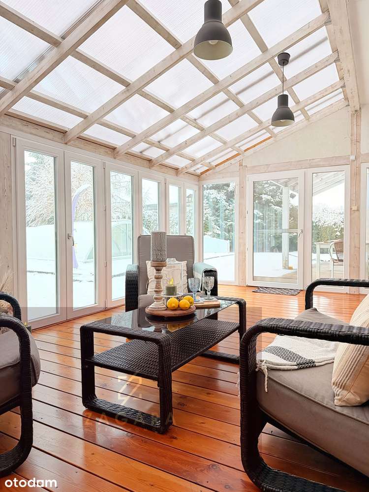 Dom parterowy Strachocin sauna basen ogród-11