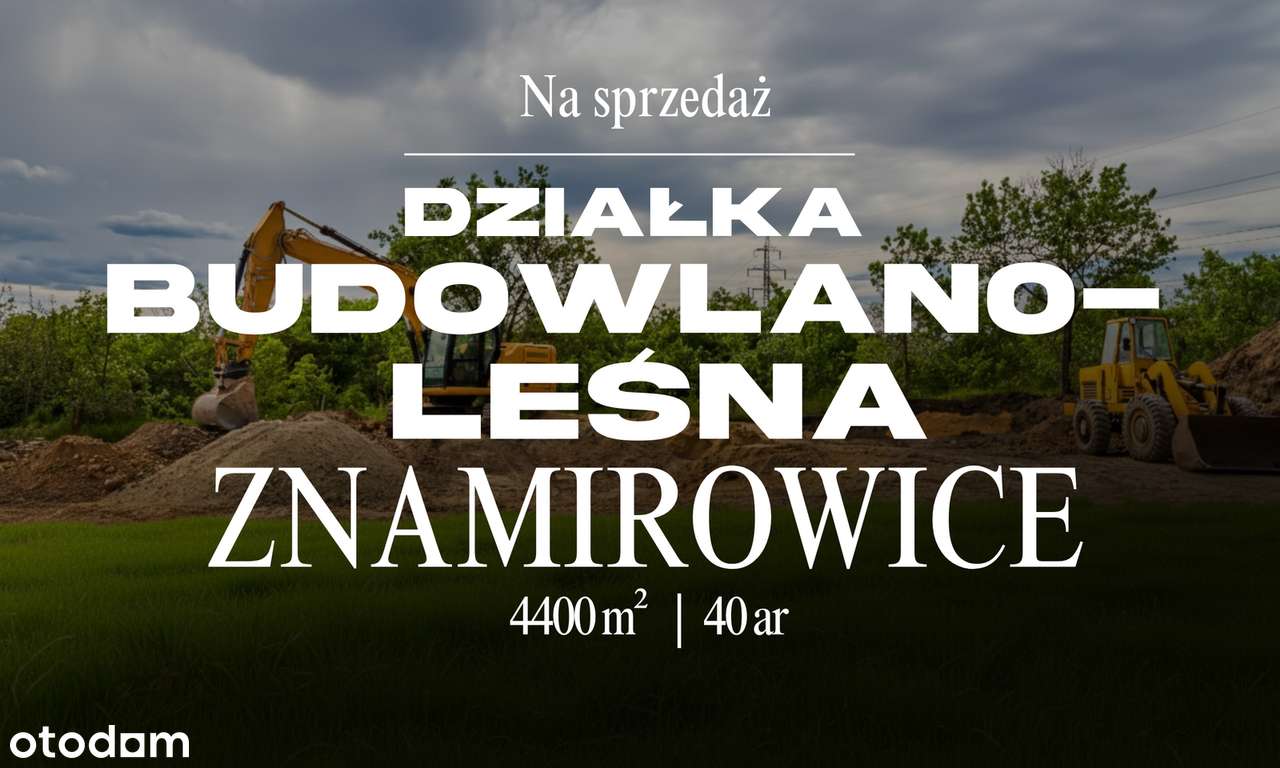 Działka budowlana z lasem w okolicy jeziora 44ar