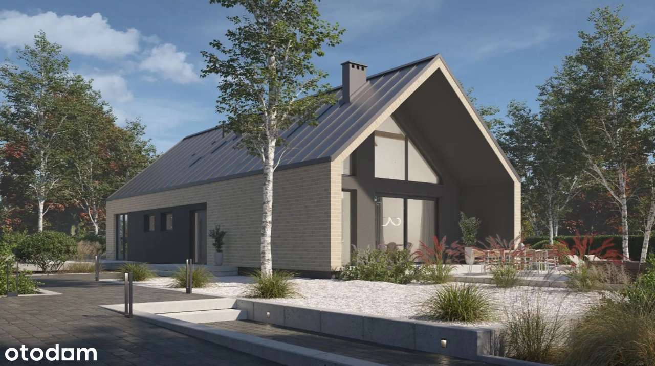 Nowoczesny dom parterowy w Chybach - P.14 - Pełny obrazek: 4/10