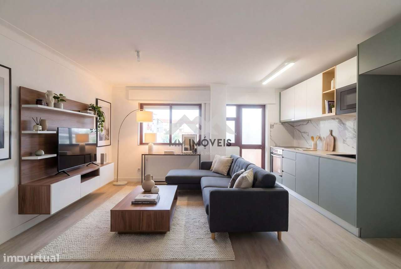 Apartamento T2 | Rio Tinto | Renovado | Varanda | Elevador - Grande imagem: 3/22