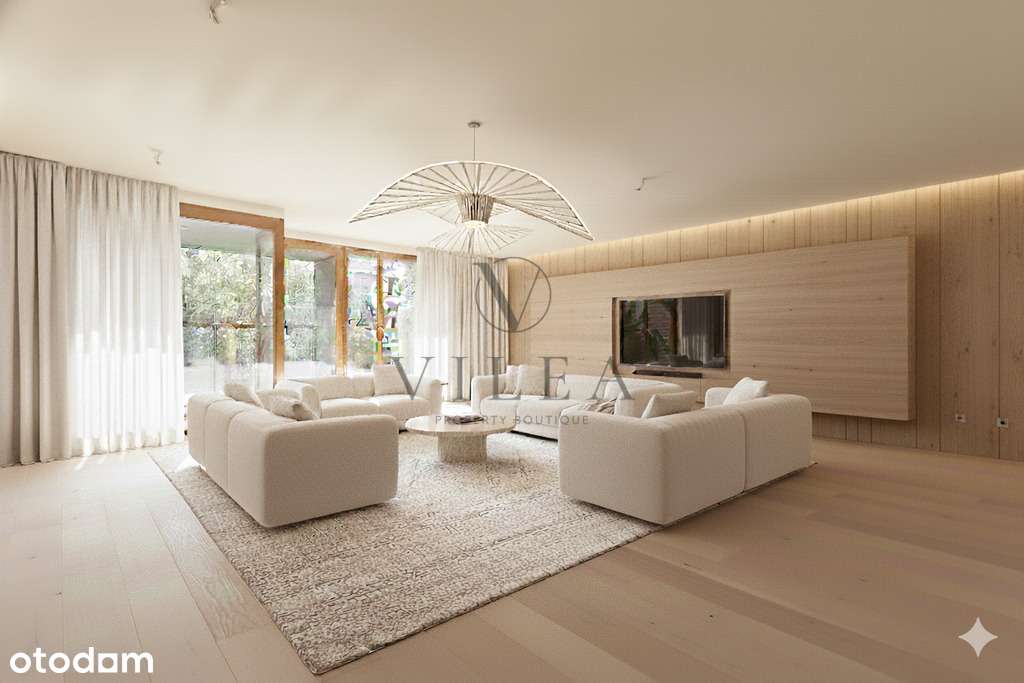 stan deweloperski / salon 50 m2 / 4 x garaż-0